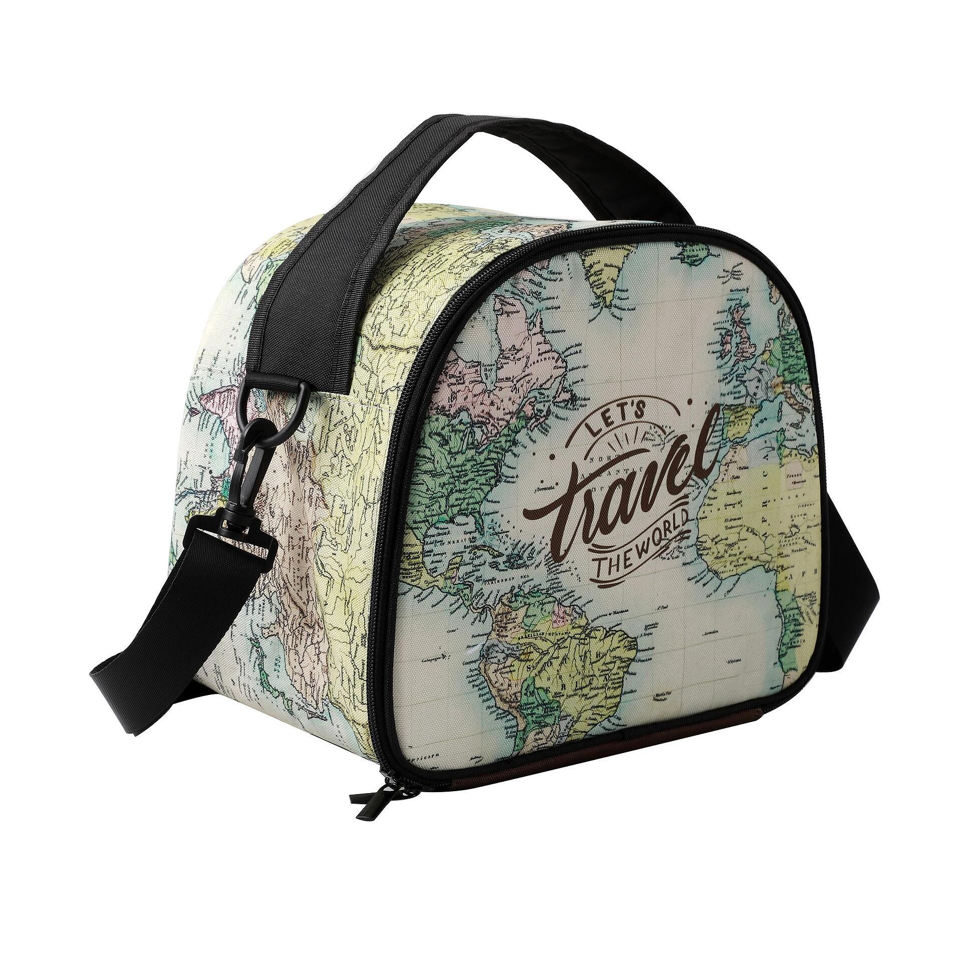 i-total чанта за обяд с презрамка, колекция OLD MAP | JAR Computers i-total чанта за обяд с презрамка, колекция OLD MAP