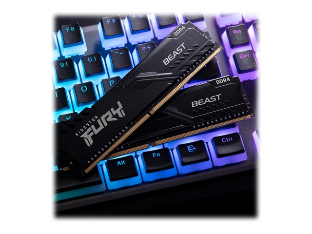 KINGSTON 8GB 1866MHz DDR3 CL10 DIMM Kit of 2 FURY Beast Black