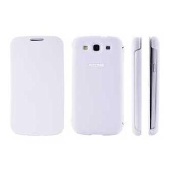 Кожен кейс за Samsung Galaxy S3 i9300, S3 Neo - FitCase Flip Case DCM-01 (бял) | JAR Computers Кожен кейс за Samsung Galaxy S3 i9300, S3 Neo - FitCase Flip Case DCM-01 (бял)