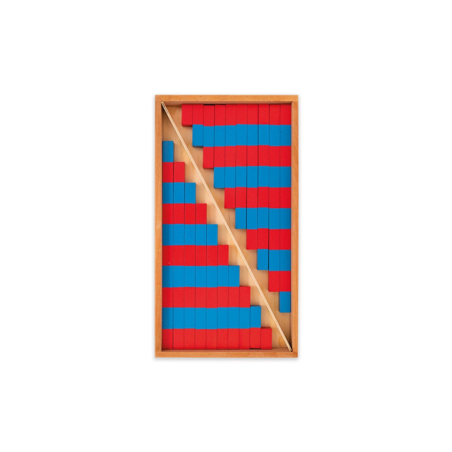 Nowa Szkola Пръчици Монтесори, за броене, в кутия | JAR Computers Nowa Szkola Пръчици Монтесори, за броене, в кутия