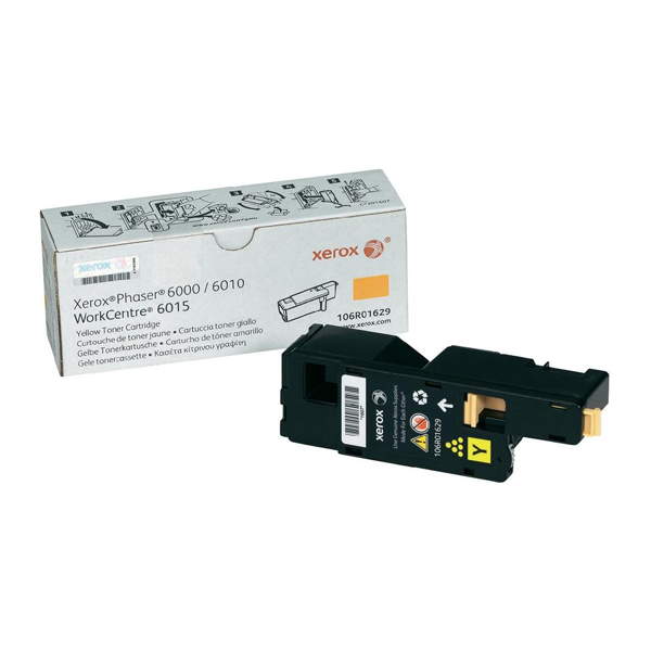 PHASER 6000/6010, WC6015 YELLOW TONER (1k) (XER106R01629)