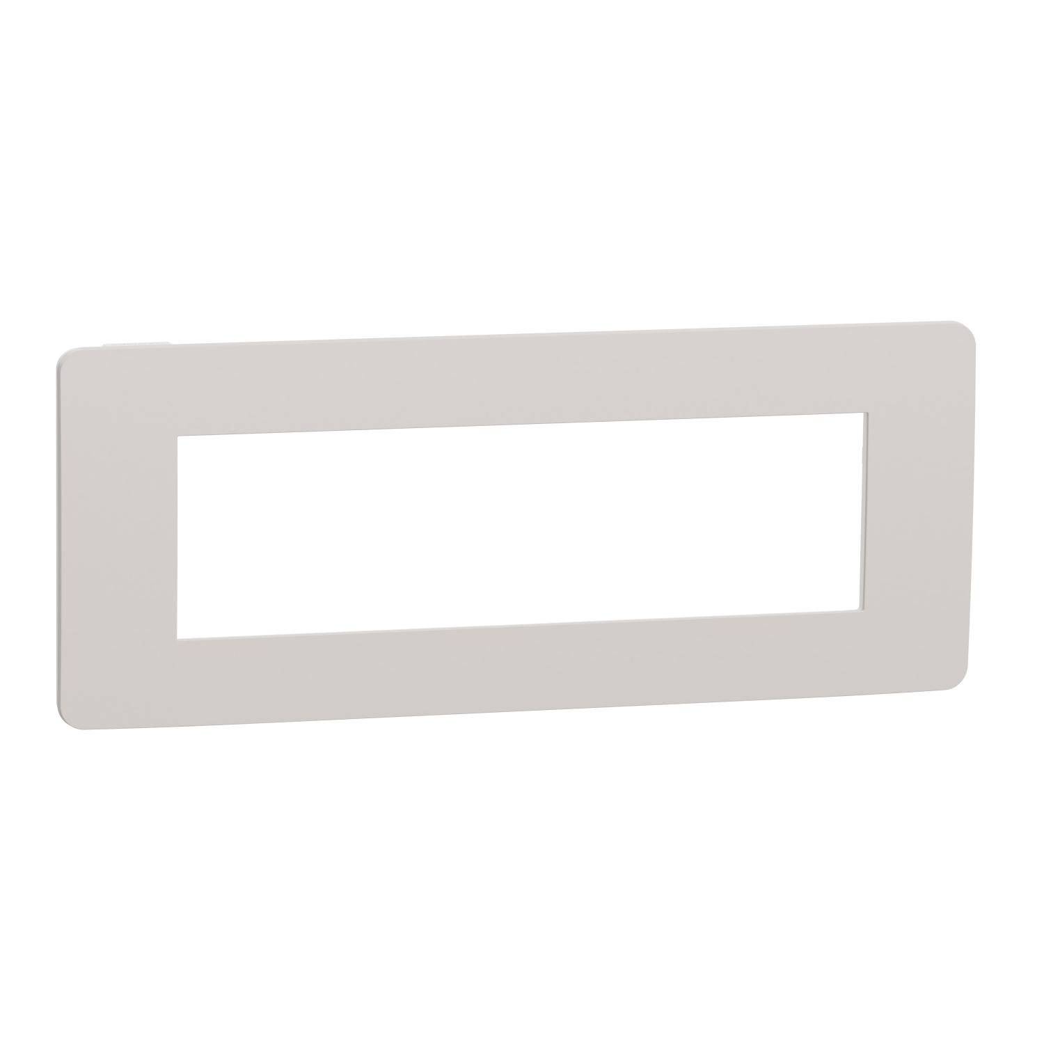 Рамка 7M Unica Studio, сив/бял - SCHNEIDER ELECTRIC New Unica NU270724 | JAR Computers Рамка 7M Unica Studio, сив/бял - SCHNEIDER ELECTRIC New Unica NU270724