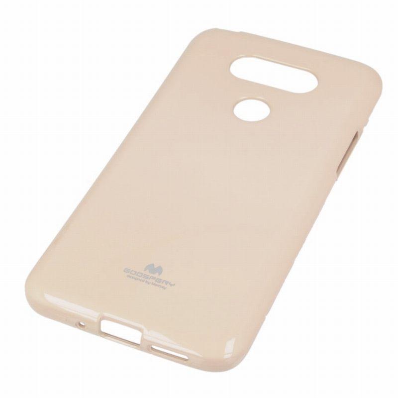 Силиконов (TPU) калъф за LG G5 - Mercury Goospery Jelly Case (златист) | JAR Computers Силиконов (TPU) калъф за LG G5 - Mercury Goospery Jelly Case (златист)