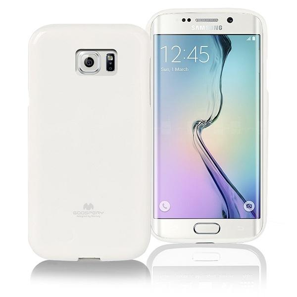 Силиконов (TPU) калъф за Samsung Galaxy S6 Edge - Mercury Goospery Jelly Case (бял) | JAR Computers Силиконов (TPU) калъф за Samsung Galaxy S6 Edge - Mercury Goospery Jelly Case (бял)