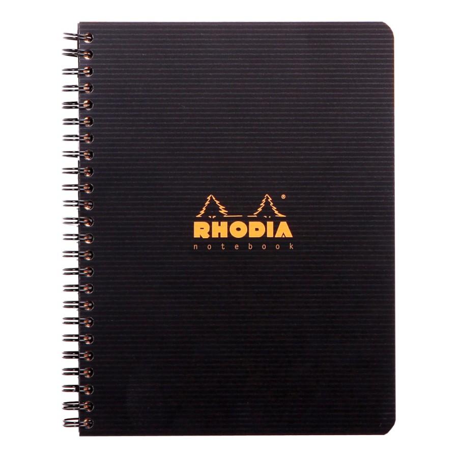 Тетрадка със спирала RHODIACTIVE, A5+, 80 л., редове с поле, хартия Clairefontaine 90 г, PP корица | JAR Computers Тетрадка със спирала RHODIACTIVE, A5+, 80 л., редове с поле, хартия Clairefontaine 90 г, PP корица
