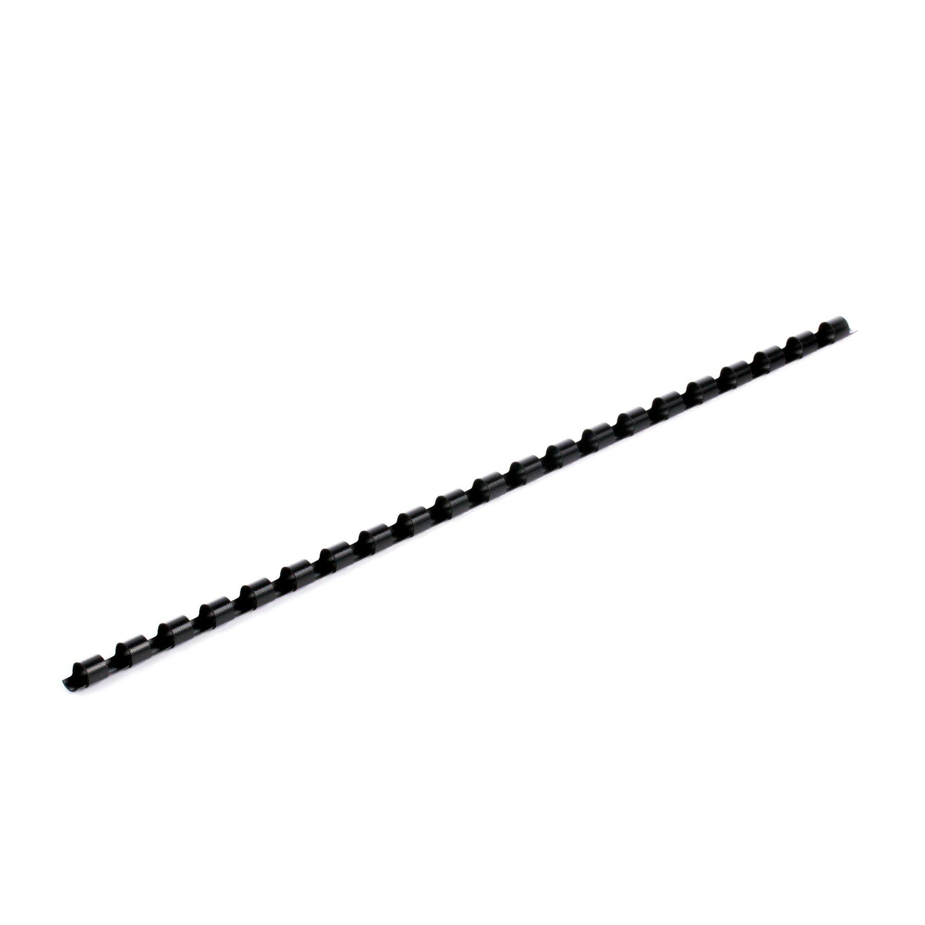 Top Office Спирали за подвързване, 6 mm, черни, 100 броя