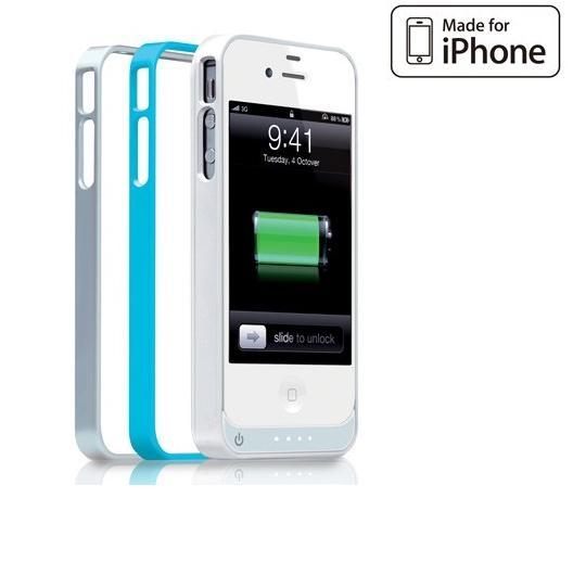 Външна батерия и кейс за iPhone 4/4S - Tunewear Tunemax Energy Jacket (бял) | JAR Computers Външна батерия и кейс за iPhone 4/4S - Tunewear Tunemax Energy Jacket (бял)
