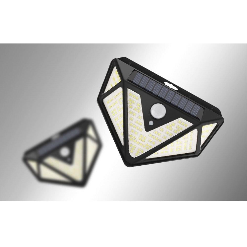 Външна соларна LED лампа със сензор за движение - Superfire Outdoor Solar LED Lamp with a Motion Sensor 33W (черен) | JAR Computers Външна соларна LED лампа със сензор за движение - Superfire Outdoor Solar LED Lamp with a Motion Sensor 33W (черен)