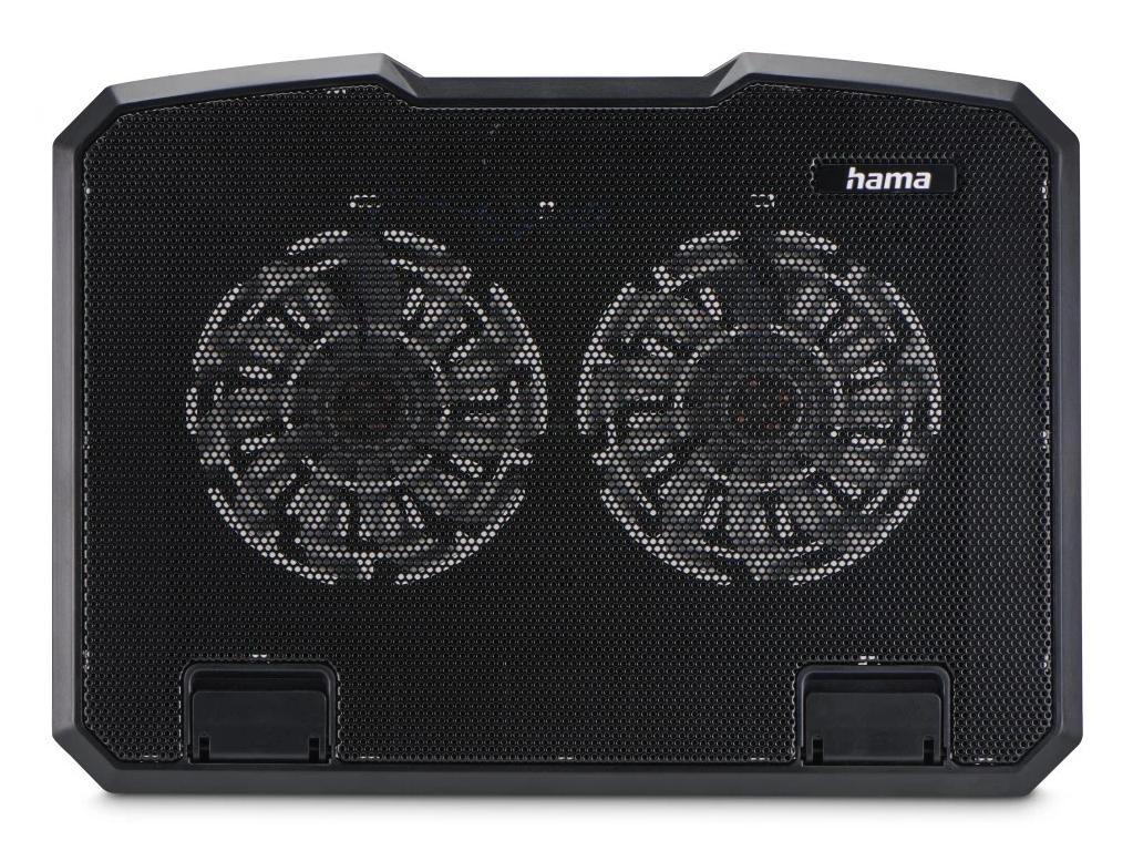 Hama Black Metal охладителна подставка за ноутбук 39,6 см (15.6") Черен | JAR Computers Hama Black Metal охладителна подставка за ноутбук 39,6 см (15.6") Черен