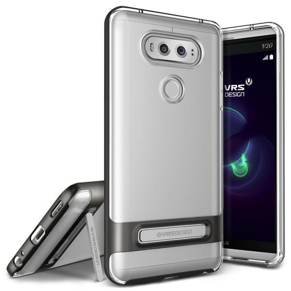 Хибриден удароустойчив кейс за LG V20 - Verus Crystal Bumper Case (сив-прозрачен) | JAR Computers Хибриден удароустойчив кейс за LG V20 - Verus Crystal Bumper Case (сив-прозрачен)