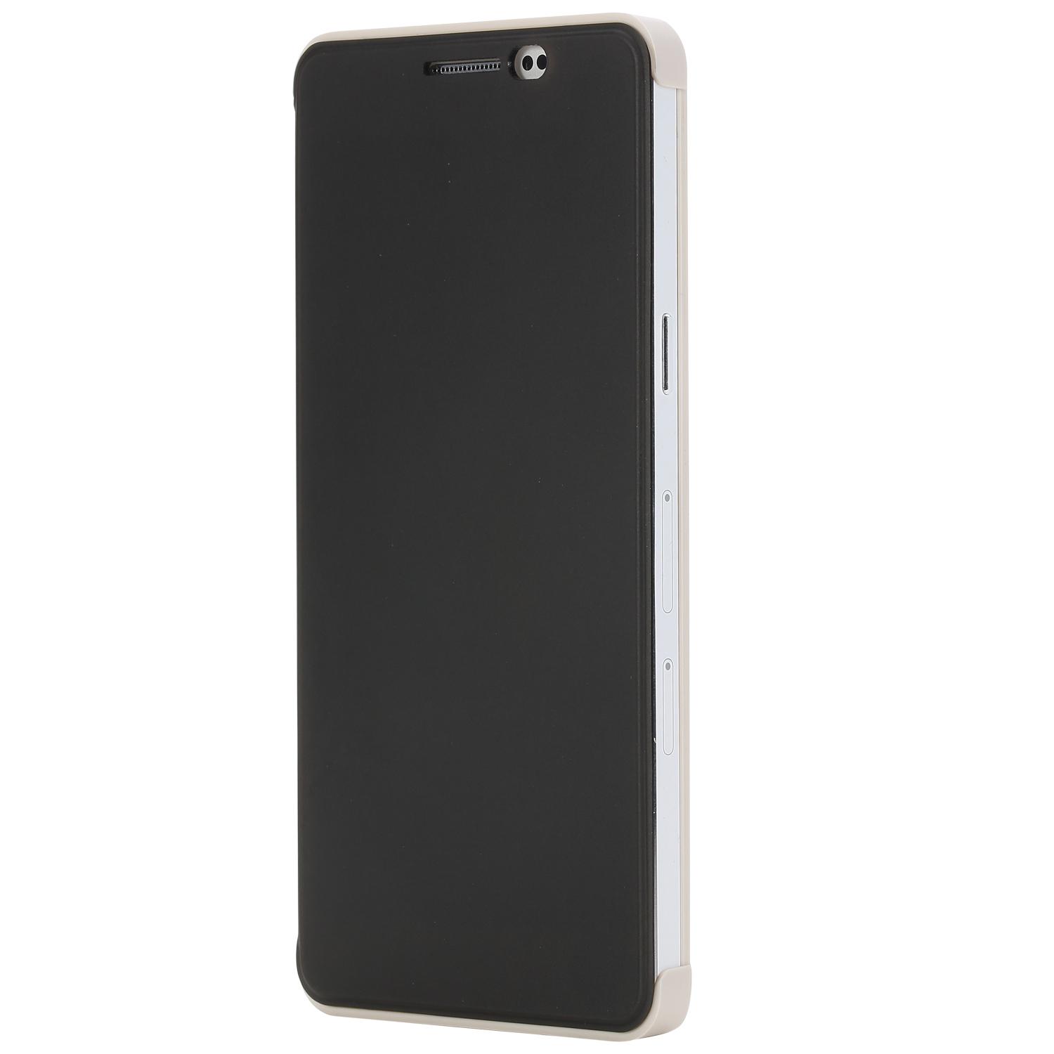 Калъф, тип портфейл за Samsung Galaxy A5 (2015) - Rock Flip Case DR.V Series (черен-бял) | JAR Computers Калъф, тип портфейл за Samsung Galaxy A5 (2015) - Rock Flip Case DR.V Series (черен-бял)
