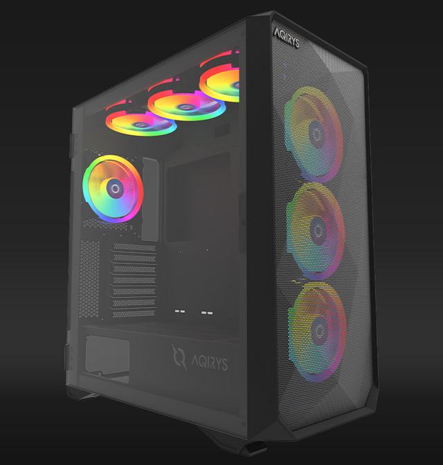 Кутия за компютър AQIIRS ARITURUS PRO 2.0 MID TOWER ARGB NEGB  AQRYS_ARCTURUSPROV2