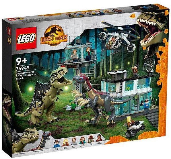 LEGO Jurassic World - T.Rex &amp; Atrociraptor Dinosaur Breakout - 76949