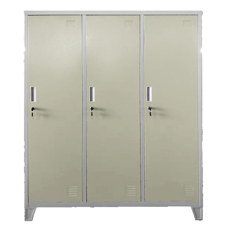 Метален шкаф Carmen CR-1604-3 JZ - сив / бежов | JAR Computers Метален шкаф Carmen CR-1604-3 JZ - сив / бежов
