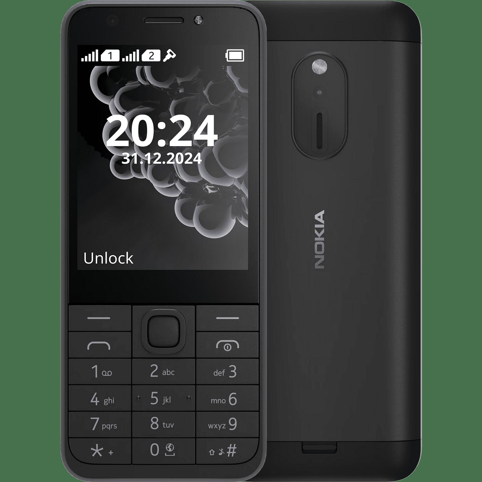 Мобилен телефон Nokia 230 (2024), Черен