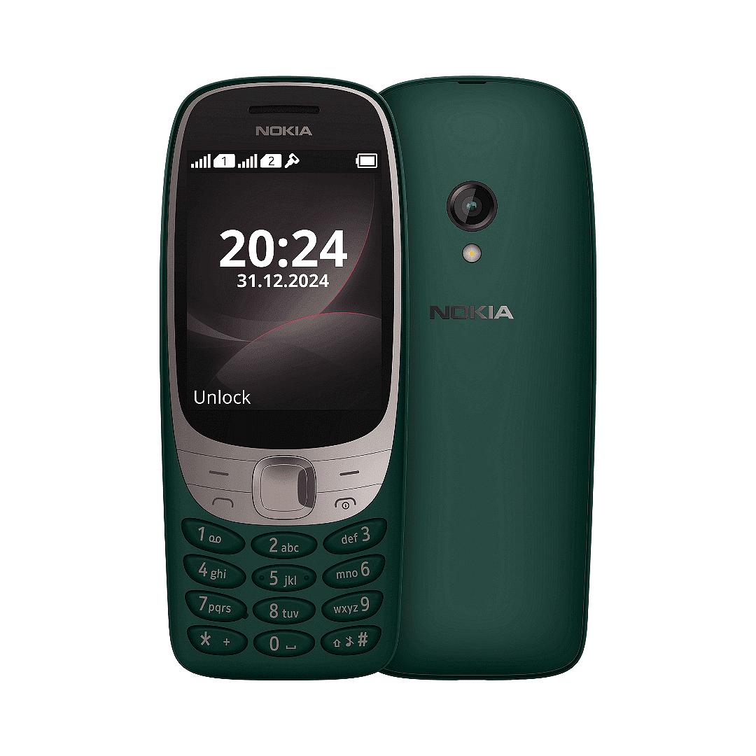 Мобилен телефон Nokia 6310 (2024), Зелен
