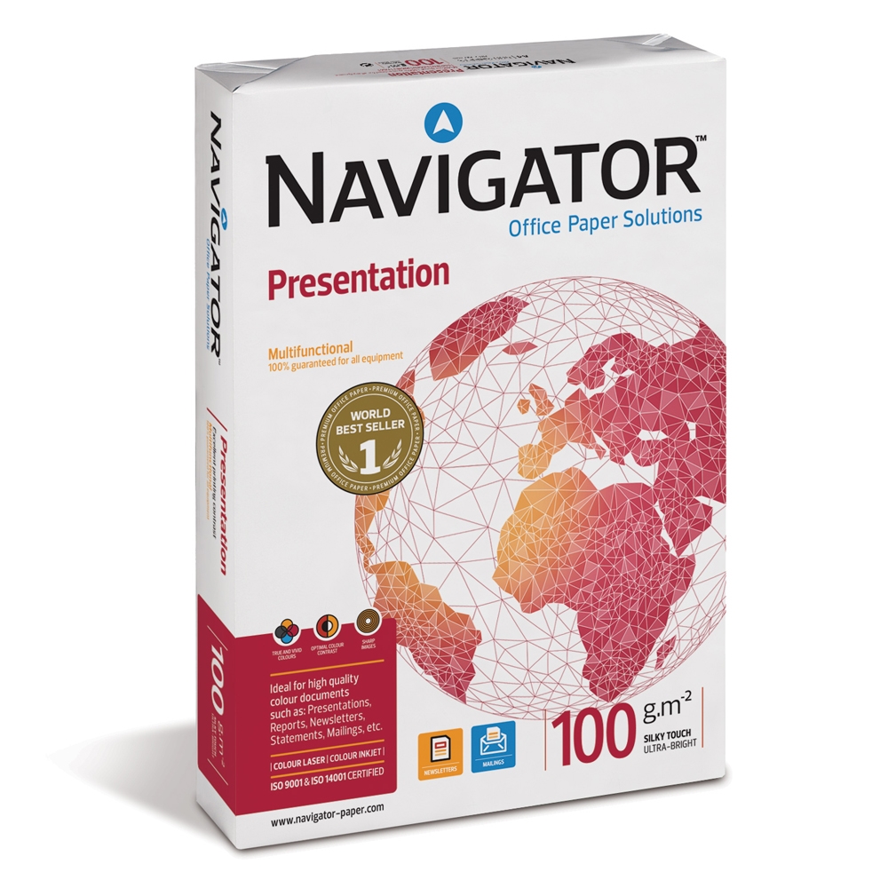 Navigator Presentation A4 100gr Professional Printing Paper 500 Sheets (NVG330966)