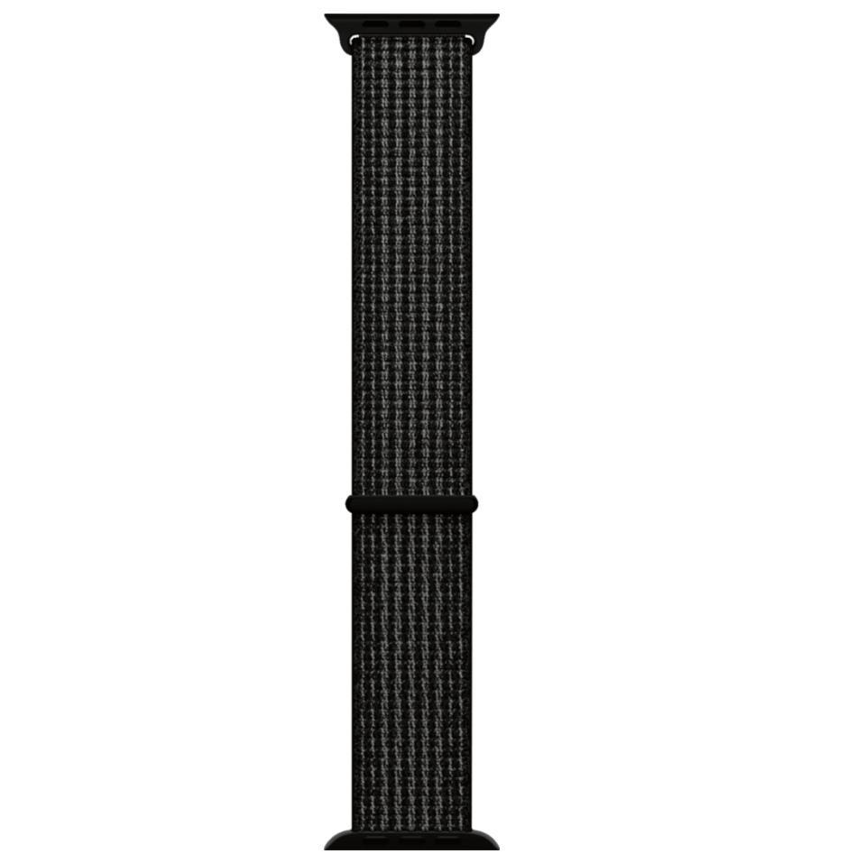Оригинална текстилна каишка за Apple Watch 42мм, 44мм, 45мм, Ultra, Ultra 2 49мм - Apple Watch Nike Band Sport Loop (черен) | JAR Computers Оригинална текстилна каишка за Apple Watch 42мм, 44мм, 45мм, Ultra, Ultra 2 49мм - Apple Watch Nike Band Sport Loop (черен)