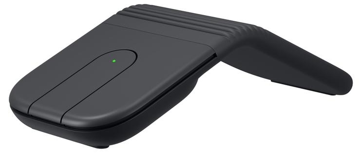 Сгъваема мишка Logitech - Mobi Fold, оптична, безжична, графит