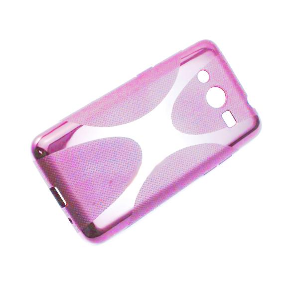 Силиконов калъф за Samsung Galaxy Core 2 SM-G355H - X-Line Cover Case (розов) | JAR Computers Силиконов калъф за Samsung Galaxy Core 2 SM-G355H - X-Line Cover Case (розов)