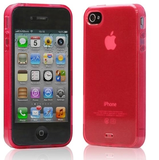 Силиконов калъф с аксесоари за iPhone 4/4S (червен) - Tunewear Softshell | JAR Computers Силиконов калъф с аксесоари за iPhone 4/4S (червен) - Tunewear Softshell