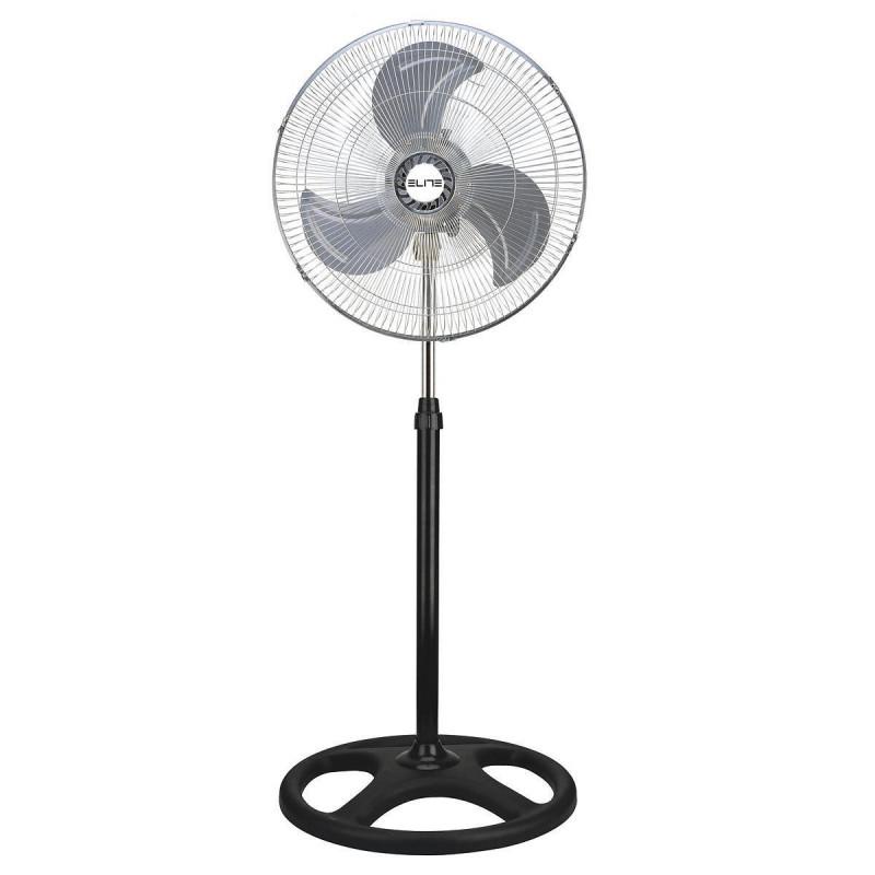 Вентилатор 3в1 Elite EF-0422, 70W, 45 см, 3 скорости, 3 метални перки, Кръгла основа, 3 метални перки, Черен