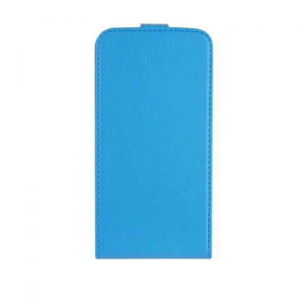 Вертикален кожен калъф за Samsung Galaxy S5, Samsung Galaxy S5 Neo - Xqisit FlipCover (син) | JAR Computers Вертикален кожен калъф за Samsung Galaxy S5, Samsung Galaxy S5 Neo - Xqisit FlipCover (син)