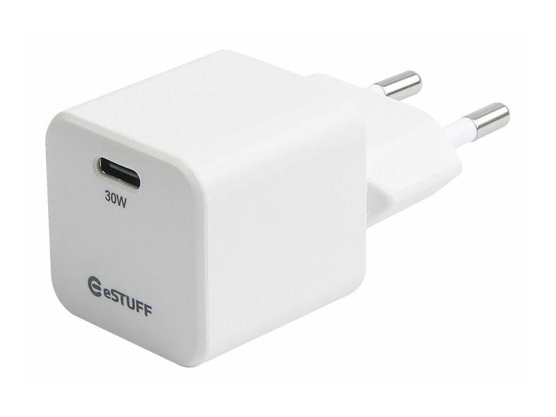 ЗАРЯДНО eSTUFF USB-C 30W - White - PN ES637027 | JAR Computers ЗАРЯДНО eSTUFF USB-C 30W - White - PN ES637027