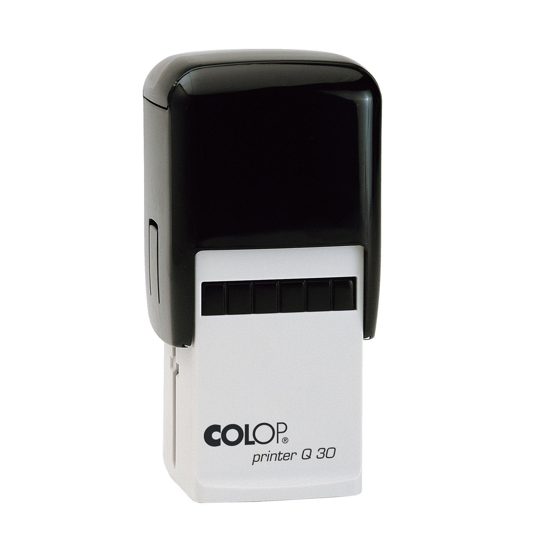 Colop Печат Printer Q 30, квадратен, 31 x 31 mm, черен | JAR Computers Colop Печат Printer Q 30, квадратен, 31 x 31 mm, черен