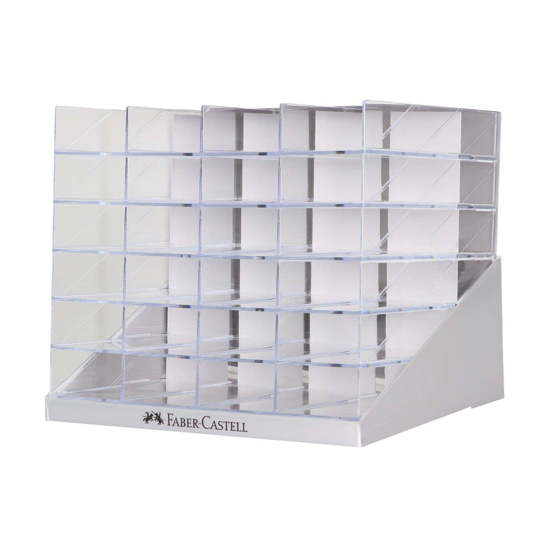 Faber-Castell Дисплей за тънкописци и моливи, плитък, 24 отделения, празен | JAR Computers Faber-Castell Дисплей за тънкописци и моливи, плитък, 24 отделения, празен
