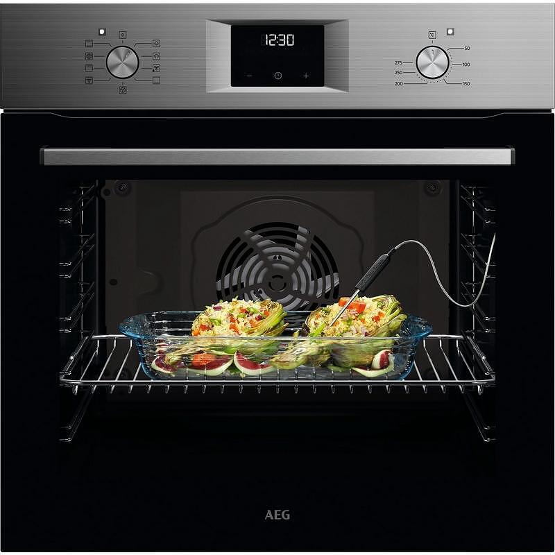 Фурна за вграждане AEG OA5CB31SM , 72 , Push бутони , А , Каталитични панели