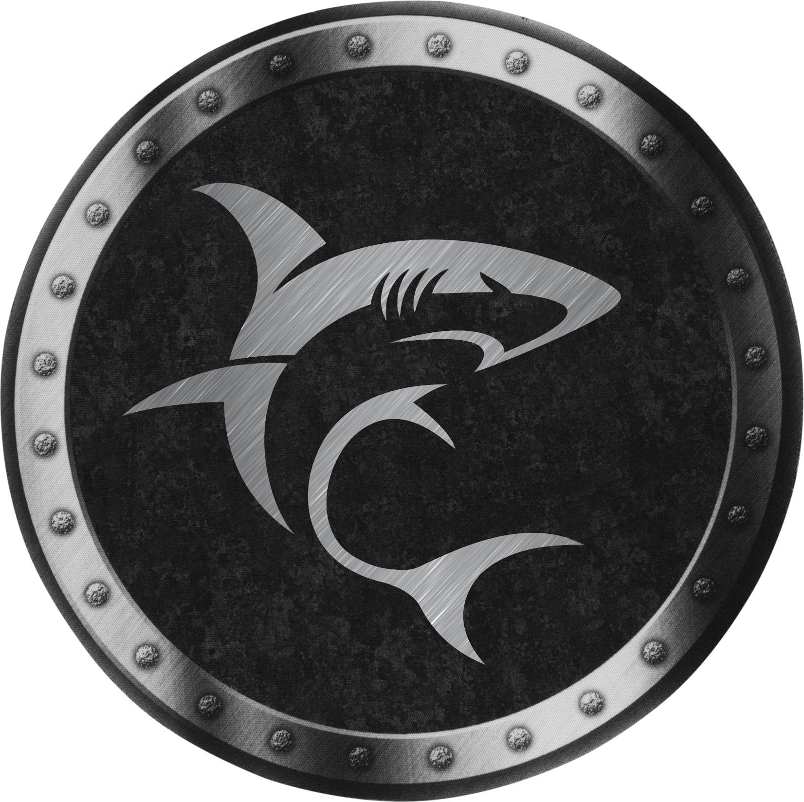 Гейминг подложка за мишка White Shark - MINOTAUR, S, мека, черна/сива