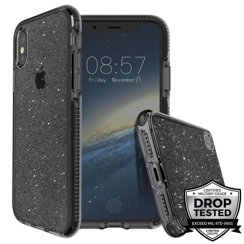 Хибриден кейс с висока степен на защита за iPhone XS, iPhone X - Prodigee SuperStar Case (черен) | JAR Computers Хибриден кейс с висока степен на защита за iPhone XS, iPhone X - Prodigee SuperStar Case (черен)
