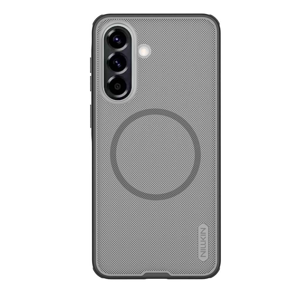 Хибриден удароустойчив кейс с MagSafe за Samsung Galaxy A57 - Nillkin Super Frosted Shield Pro Magnetic Case (черен-прозречен) | JAR Computers Хибриден удароустойчив кейс с MagSafe за Samsung Galaxy A57 - Nillkin Super Frosted Shield Pro Magnetic Case (черен-прозречен)