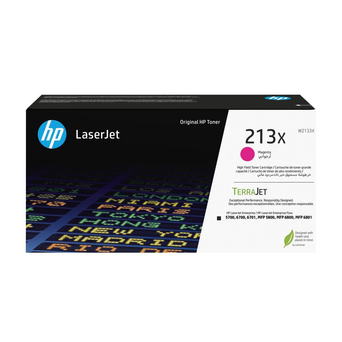 HP 213X High Yield Magenta Original LaserJet Toner Cartridge | JAR Computers HP 213X High Yield Magenta Original LaserJet Toner Cartridge