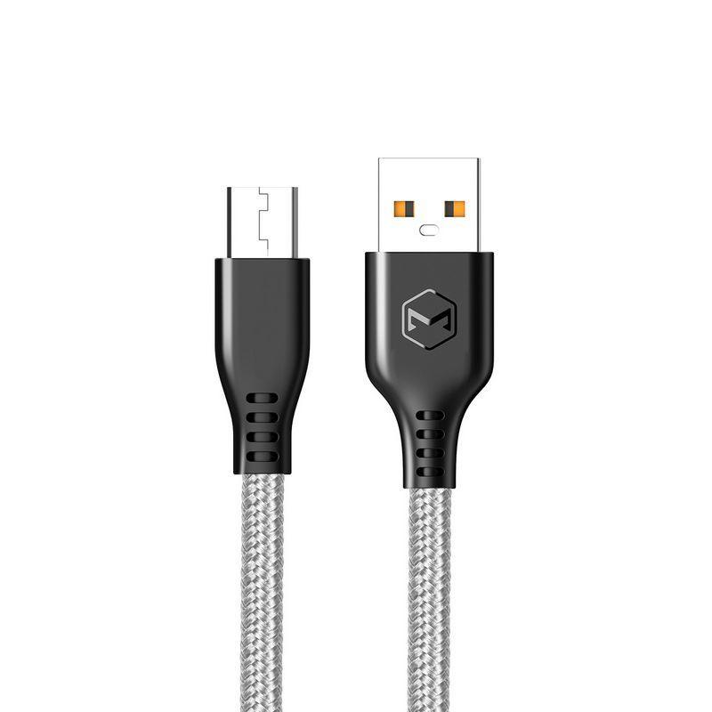 Кабел Xmart Warrior Grey USB-microUSB 1M | JAR Computers Кабел Xmart Warrior Grey USB-microUSB 1M