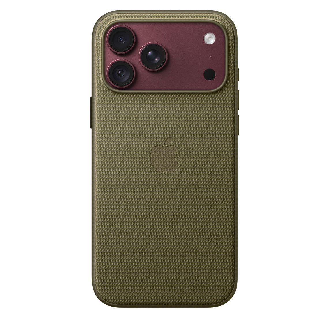 Калъф Apple iPhone 18 Pro Max TechWoven MagSafe-Olive mkdp4
