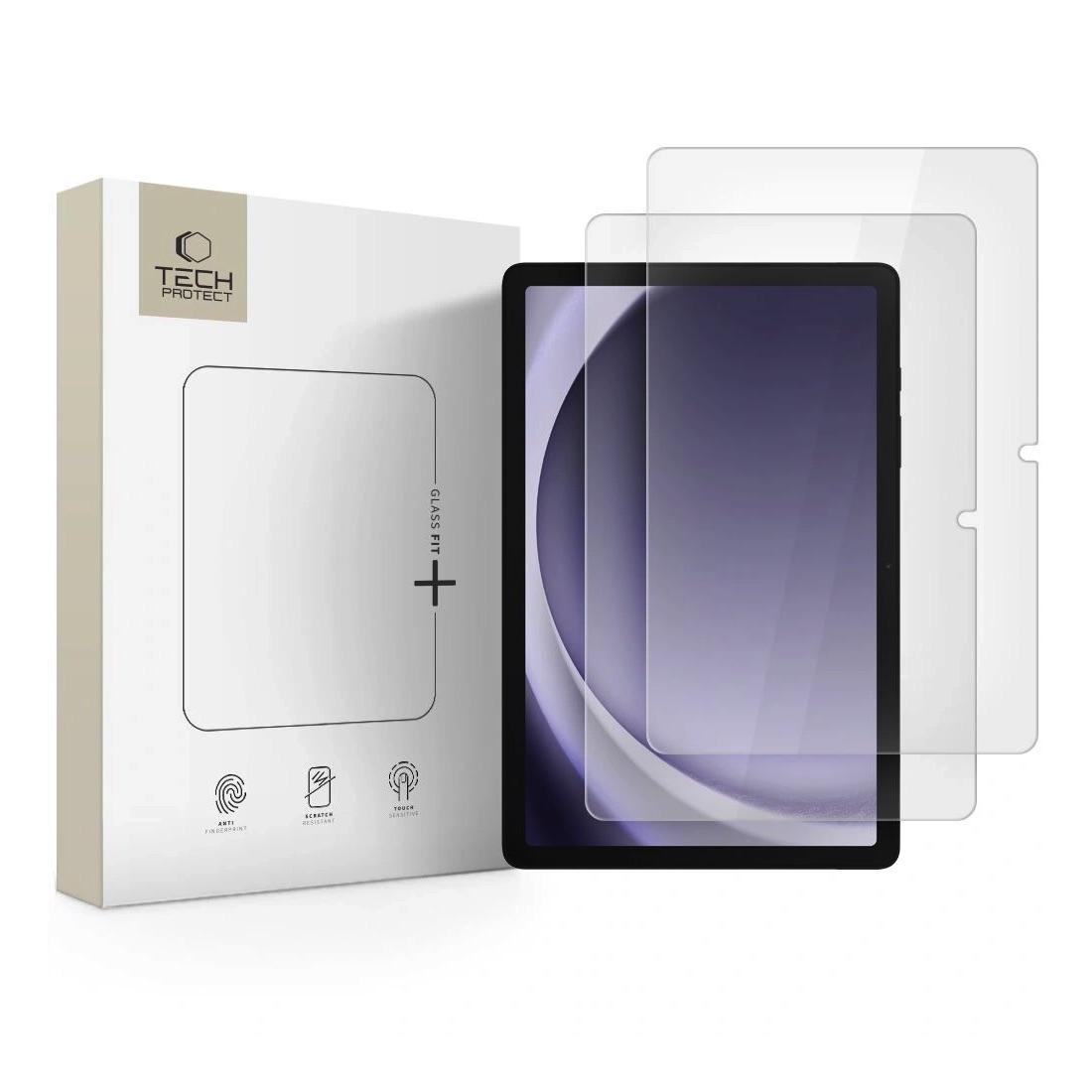 Комплект 2 броя стъклено защитно покритие за дисплея на Samsung Galaxy Tab A9 Plus, Tab A11 Plus - Tech-Protect Glass Fit Plus 2-pack Tempered Glass | JAR Computers Комплект 2 броя стъклено защитно покритие за дисплея на Samsung Galaxy Tab A9 Plus, Tab A11 Plus - Tech-Protect Glass Fit Plus 2-pack Tempered Glass