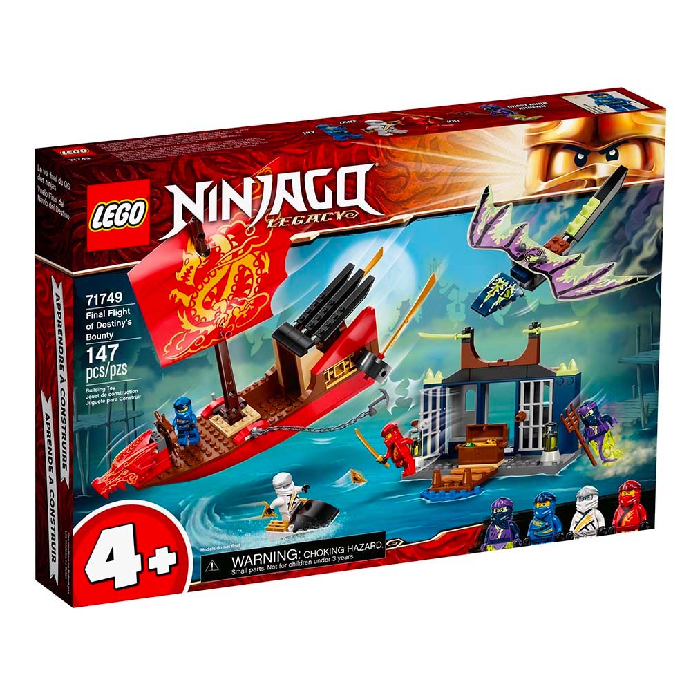 LEGO Ninjago Flug mit dem Ninja-Flugsegl | 71749
