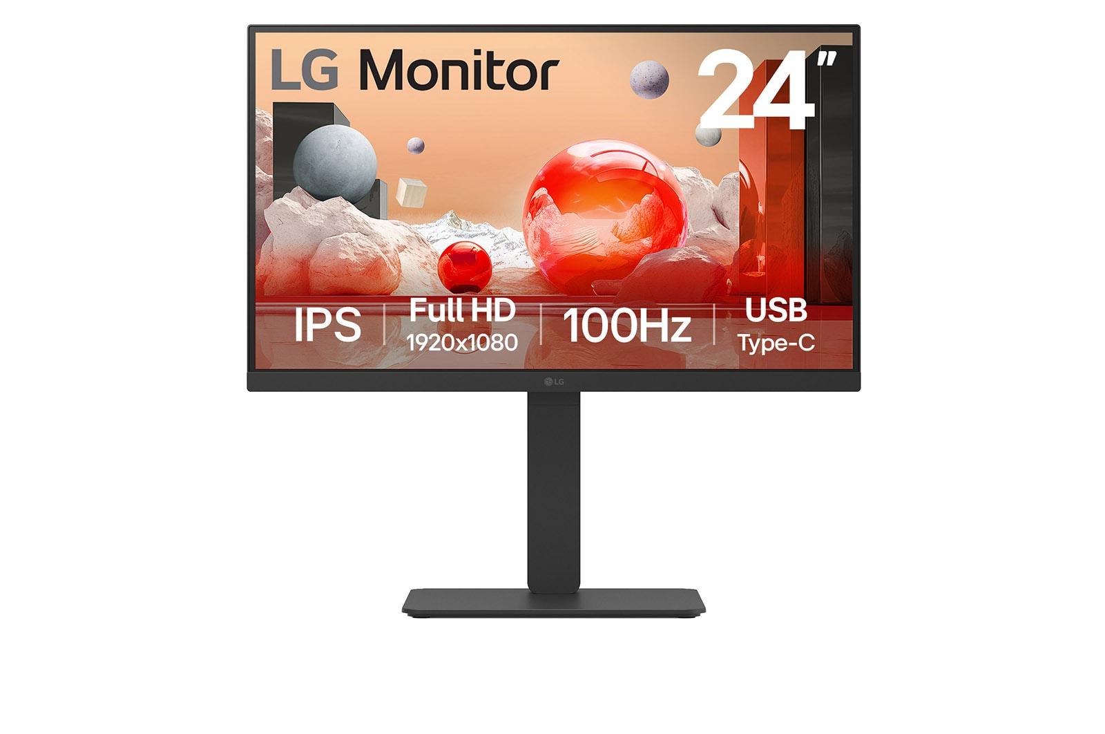 Монитор LG Monitor 24BA650-B / 24BA650-B Black - PN 24BA650-B | JAR Computers Монитор LG Monitor 24BA650-B / 24BA650-B Black - PN 24BA650-B