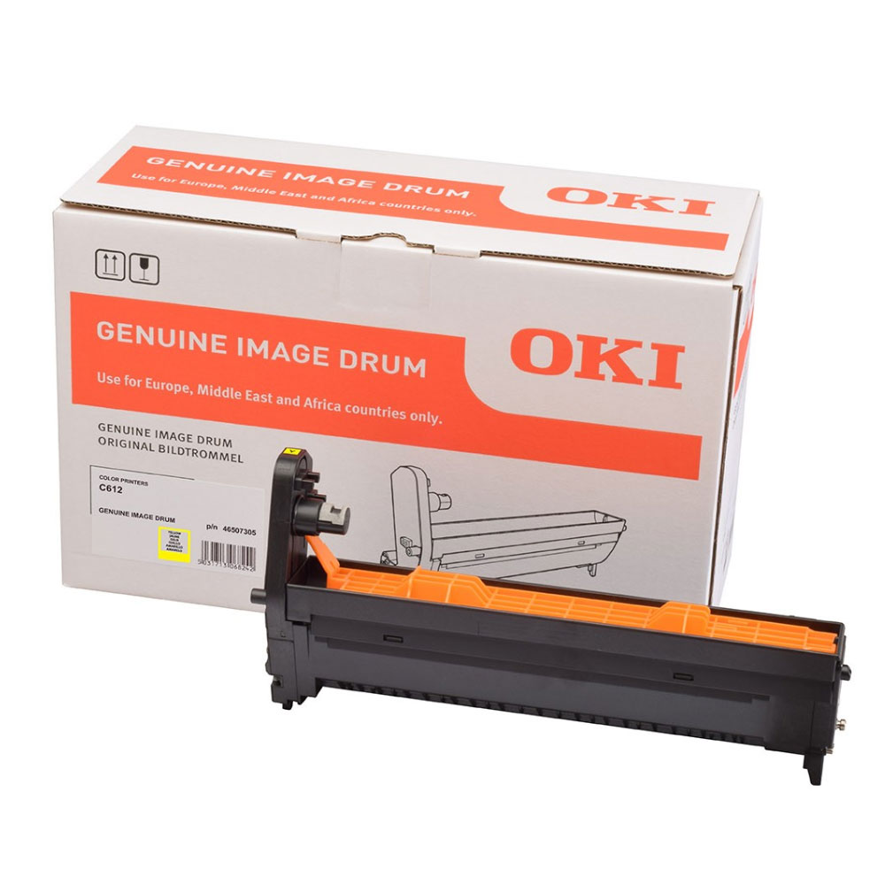 OKI C612 DRUM YELLOW (46507305) 30k (OKI-C612-YEP)