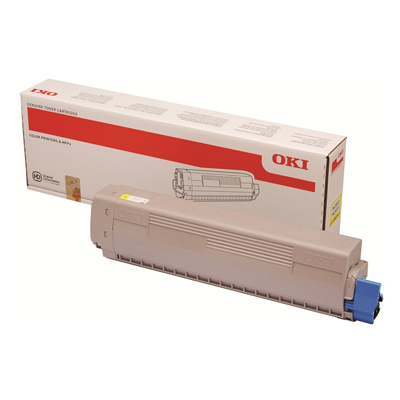 OKI MC853/MC873 TONER YELLOW (7.3K) (45862837) (OKI-MC853-Y)