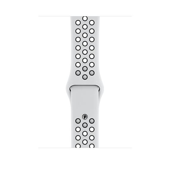 Оригинална силиконова каишка за Apple Watch 38мм, 40мм, 41мм, 42мм (2024) - Apple Watch Nike Sport Band (светлосив-черен) | JAR Computers Оригинална силиконова каишка за Apple Watch 38мм, 40мм, 41мм, 42мм (2024) - Apple Watch Nike Sport Band (светлосив-черен)