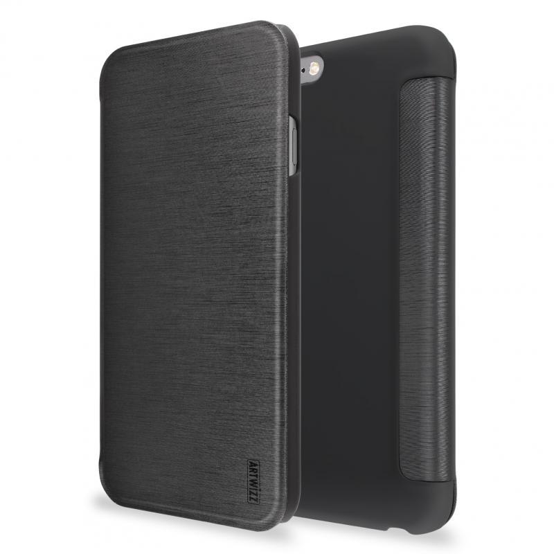 Полиуретанов флип калъф за iPhone 6 Plus, iPhone 6S Plus - Artwizz SmartJacket case (черен) | JAR Computers Полиуретанов флип калъф за iPhone 6 Plus, iPhone 6S Plus - Artwizz SmartJacket case (черен)