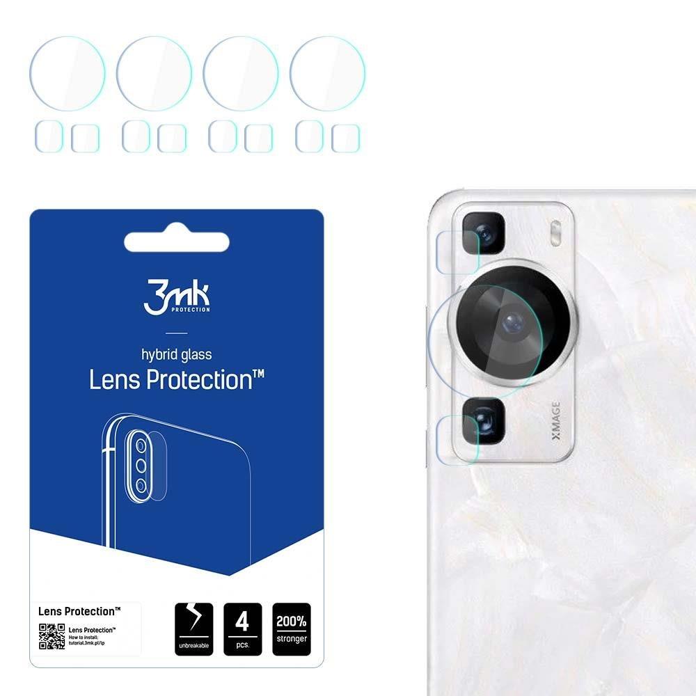 Предпазни стъклени защитни покрития за камерата на Huawei P60 Pro - 3MK Lens Protection Hybrid Glass Set (4 комплекта) | JAR Computers Предпазни стъклени защитни покрития за камерата на Huawei P60 Pro - 3MK Lens Protection Hybrid Glass Set (4 комплекта)