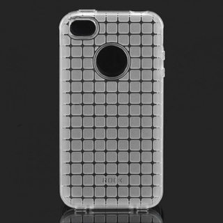 Силиконов кейс за iPhone 4/4S - Rock Magic Case (бял-прозрачен) | JAR Computers Силиконов кейс за iPhone 4/4S - Rock Magic Case (бял-прозрачен)