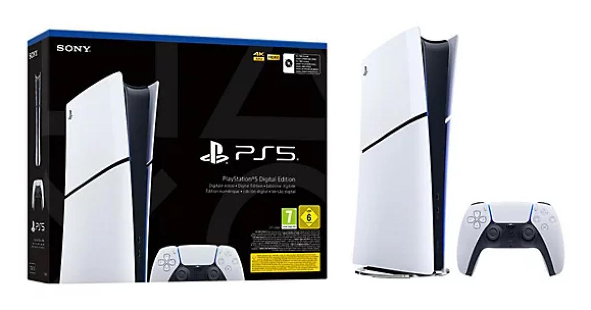 Sony PlayStation 5 (model group - Slim) Digital Edition | JAR Computers Sony PlayStation 5 (model group - Slim) Digital Edition