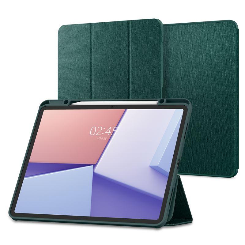 Spigen Urban Fit Case - текстилен кейс и поставка за iPad Air 13 (2024) (зелен)