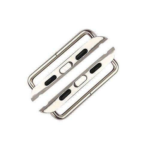 Алуминиев адаптер за всякакъв тип каишки за Apple Watch 42мм, 44мм - Hoco Apple Watch Band Adapter (сребрист) | JAR Computers Алуминиев адаптер за всякакъв тип каишки за Apple Watch 42мм, 44мм - Hoco Apple Watch Band Adapter (сребрист)