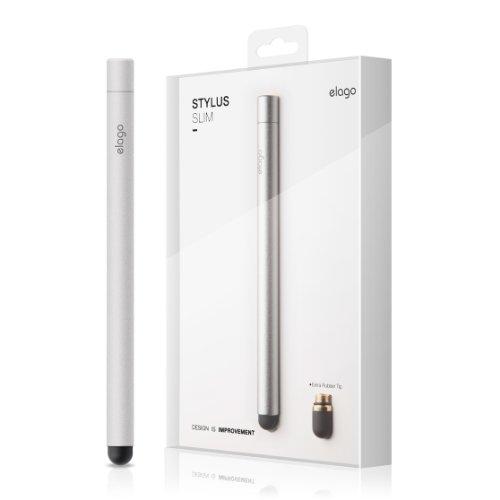 Алуминиева писалка за iPhone, iPad, iPod и капацитивни дисплеи - Elago Stylus Pen Slim (сребрист) | JAR Computers Алуминиева писалка за iPhone, iPad, iPod и капацитивни дисплеи - Elago Stylus Pen Slim (сребрист)